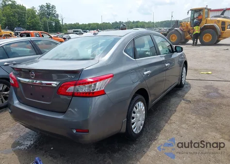 2015 Nissan Sentra Sv из США, поврежденный, VIN 3N1AB7AP9FY359464